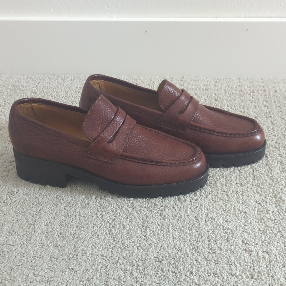 Cole Haan Brown Leather Loafers 7.5N